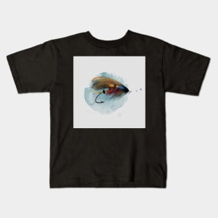 Rogans Salmon Fly No.14 Kids T-Shirt